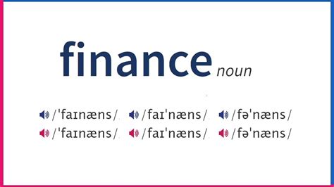How to pronounce FINANCIAL in English .